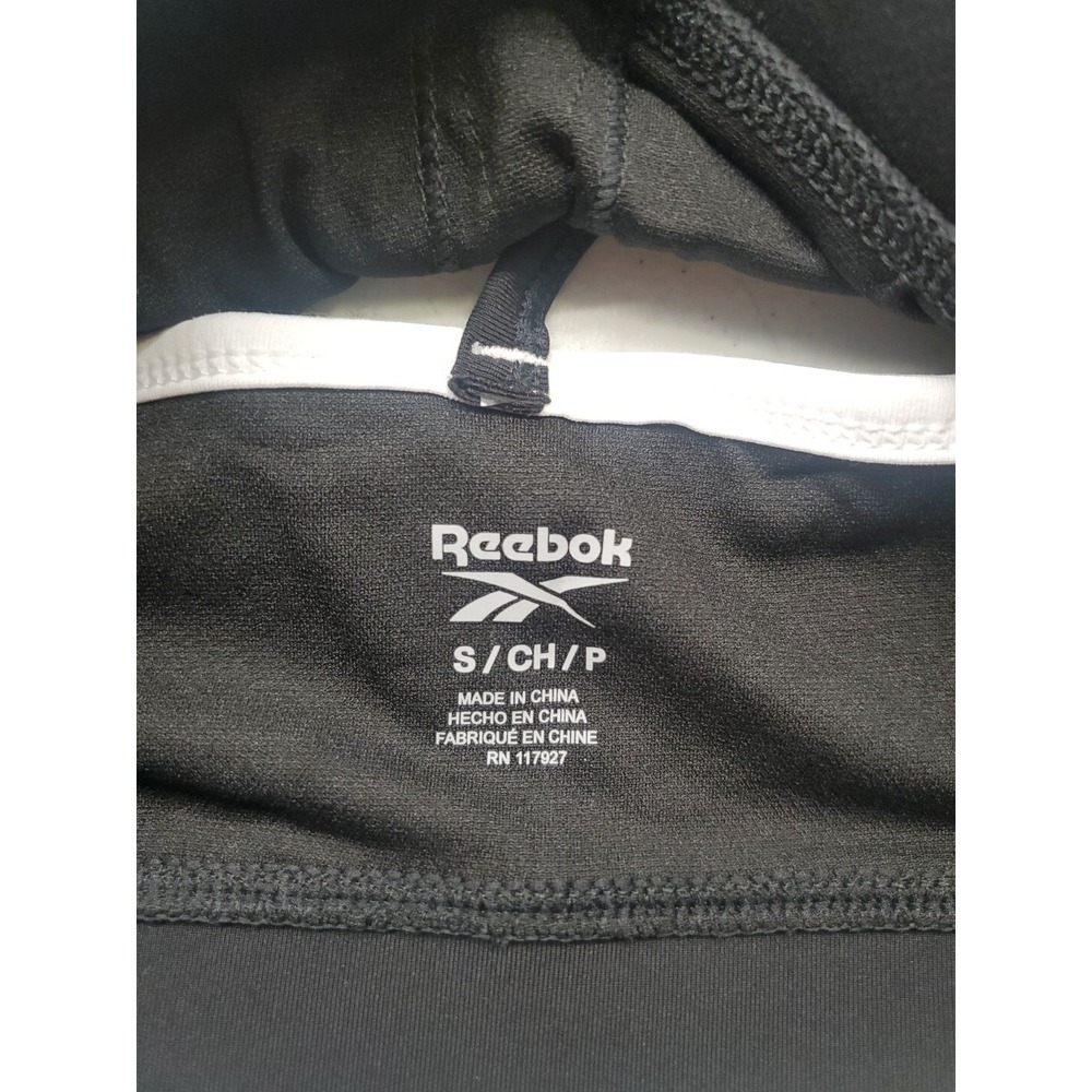 Reebok Burst Racerback Sports Bra Wireless Black/White Women's Size Small NEW! - Picture 5 of 7